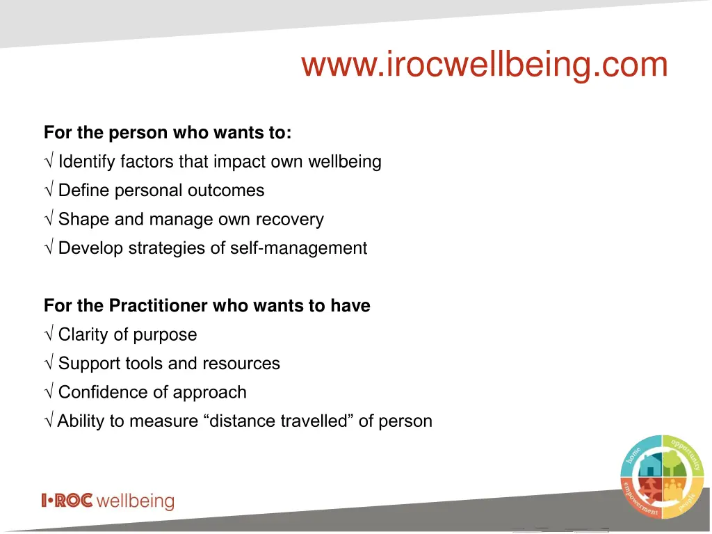 www irocwellbeing com