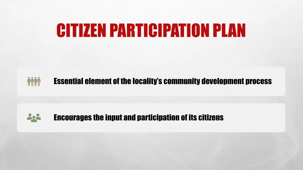 citizen participation plan