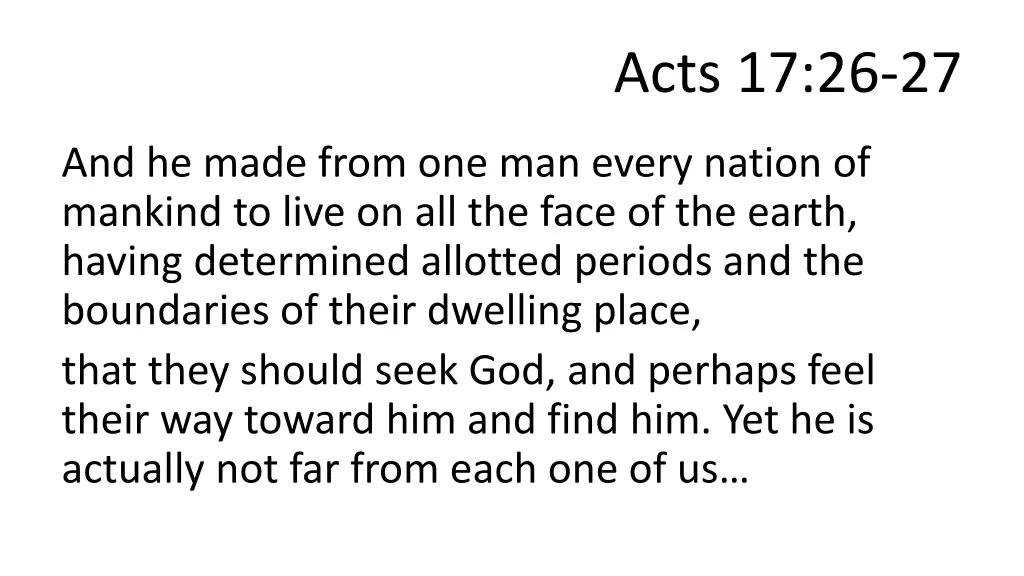 acts 17 26 27