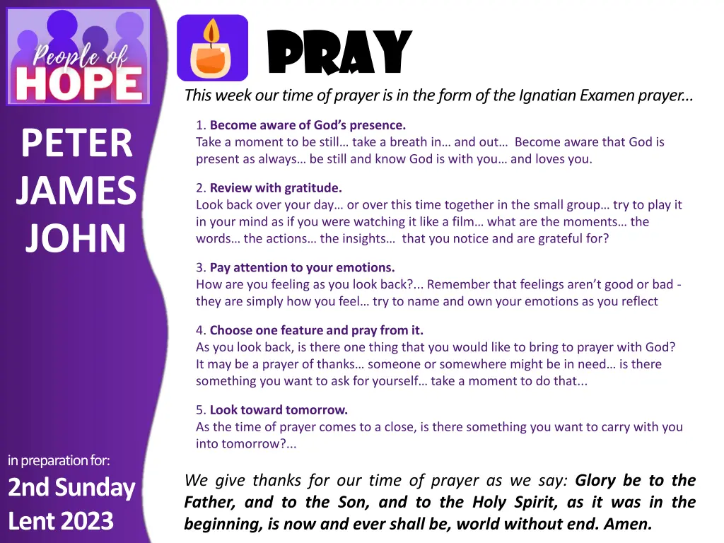 pray pray