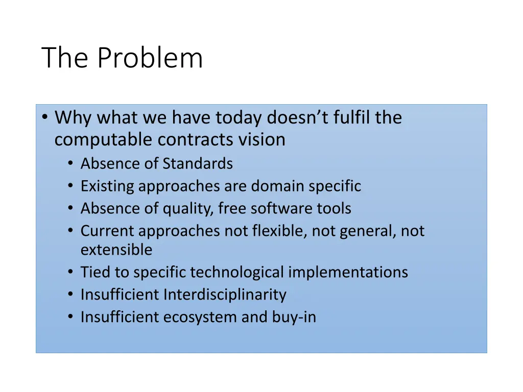 the problem 1