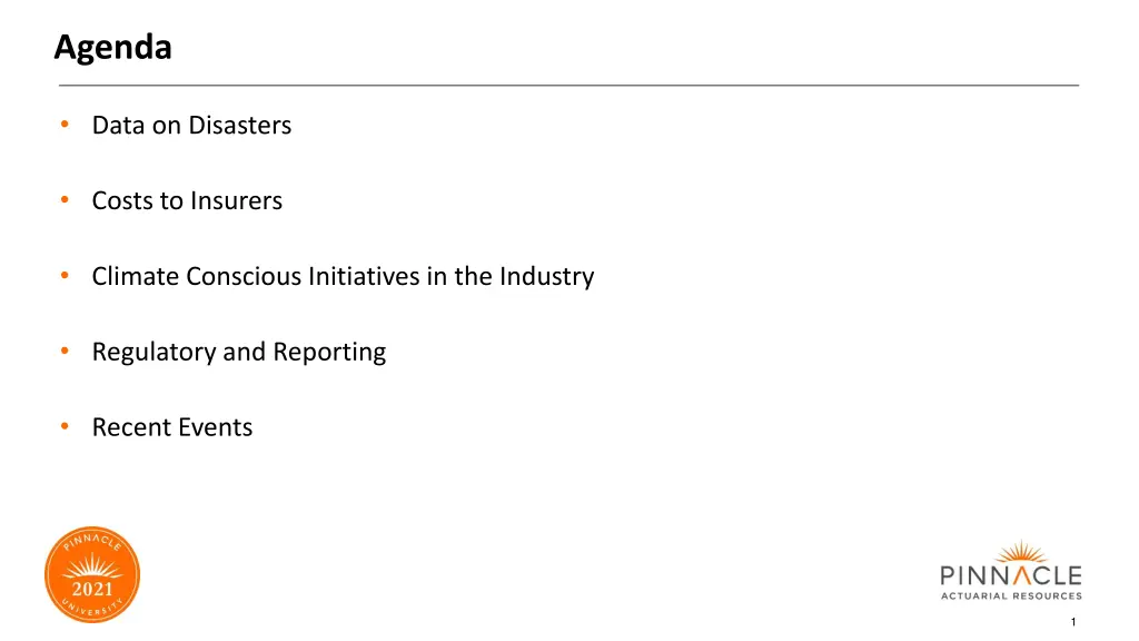agenda