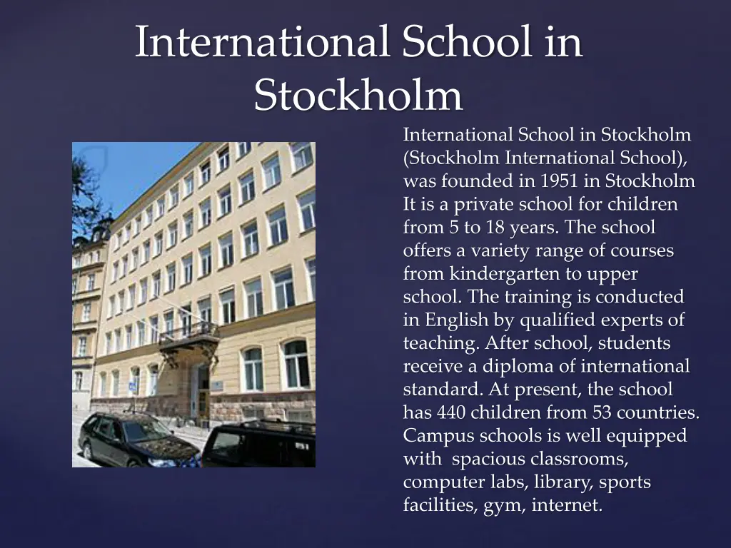 international school in stockholm