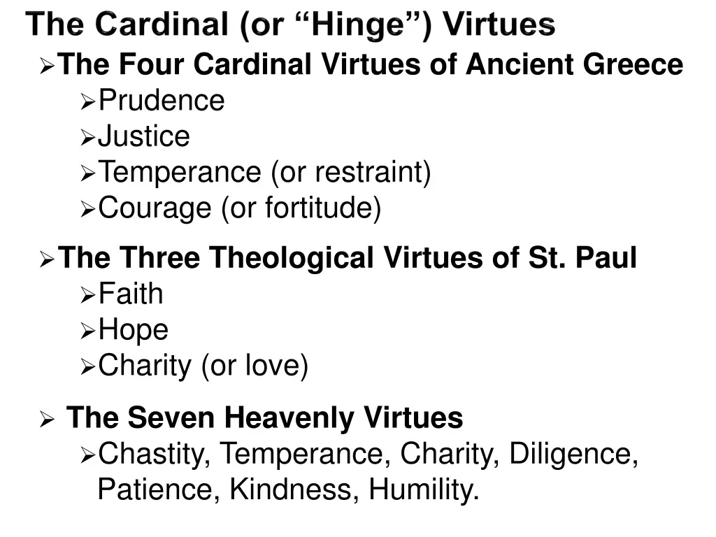 the four cardinal virtues of ancient greece