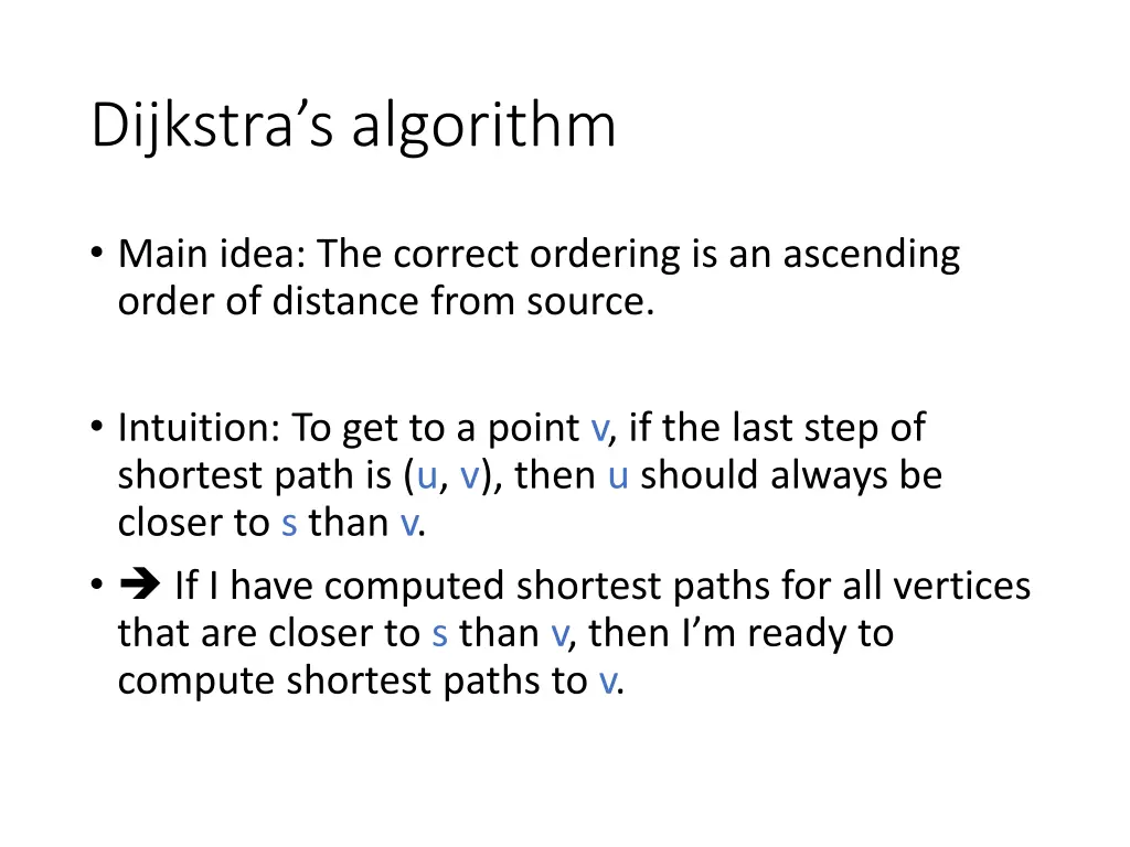 dijkstra s algorithm
