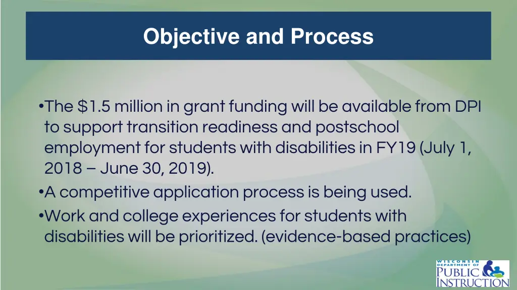 objective and process