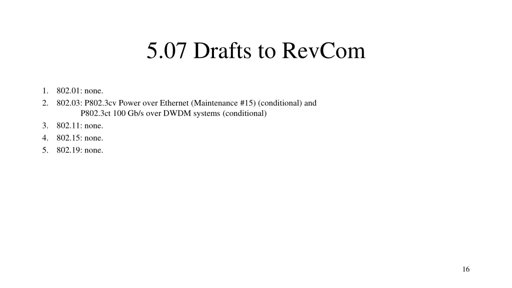 5 07 drafts to revcom