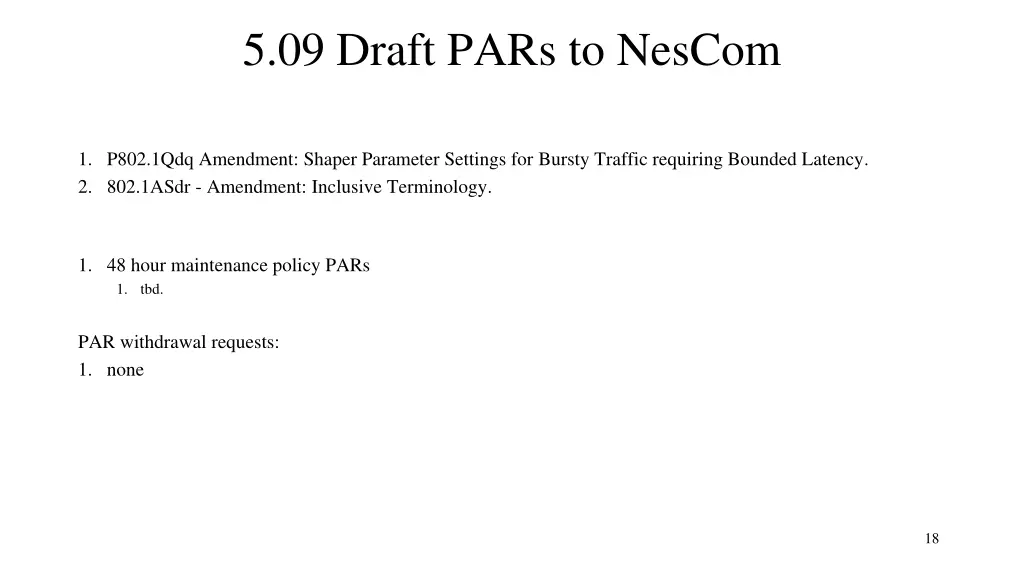 5 09 draft pars to nescom