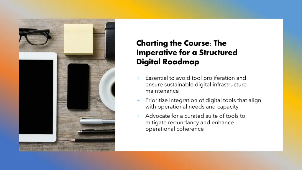 charting the course the imperative