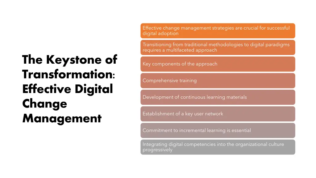 effective change management strategies