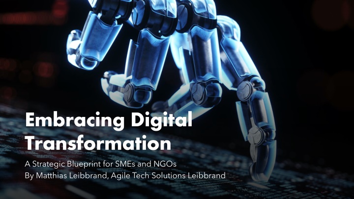 embracing digital transformation a strategic