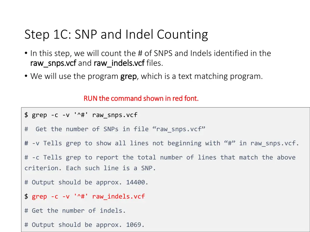 step 1c snp and indel counting 1