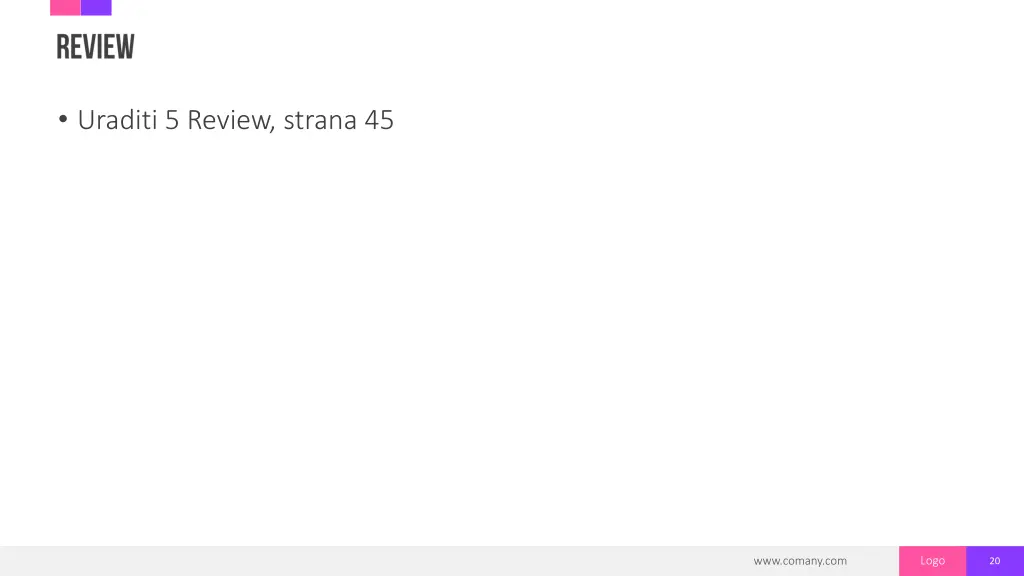 uraditi 5 review strana 45