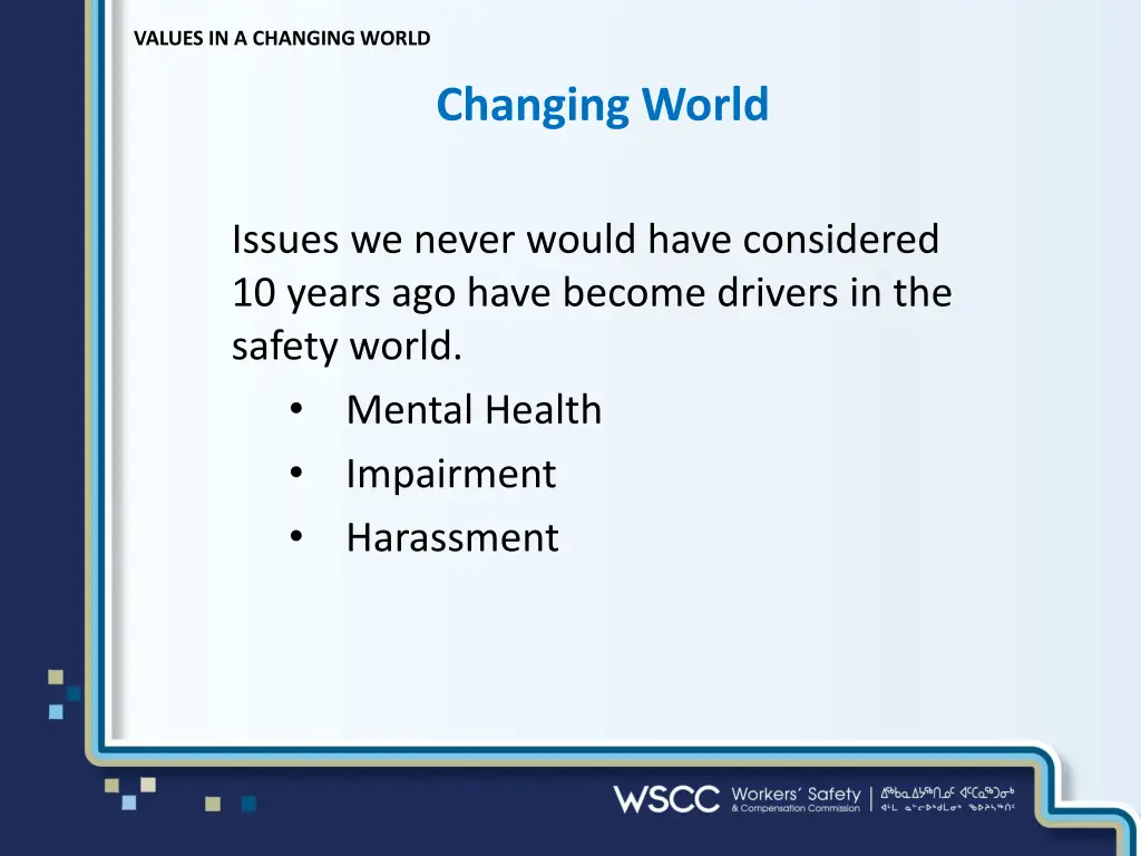 values in a changing world 3