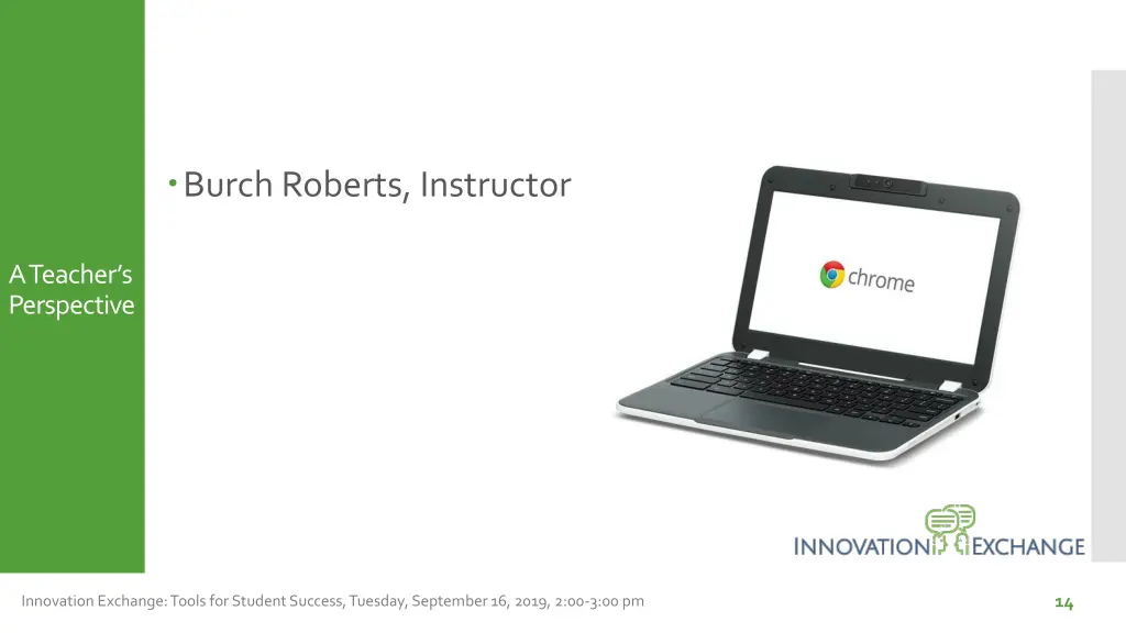 burch roberts instructor