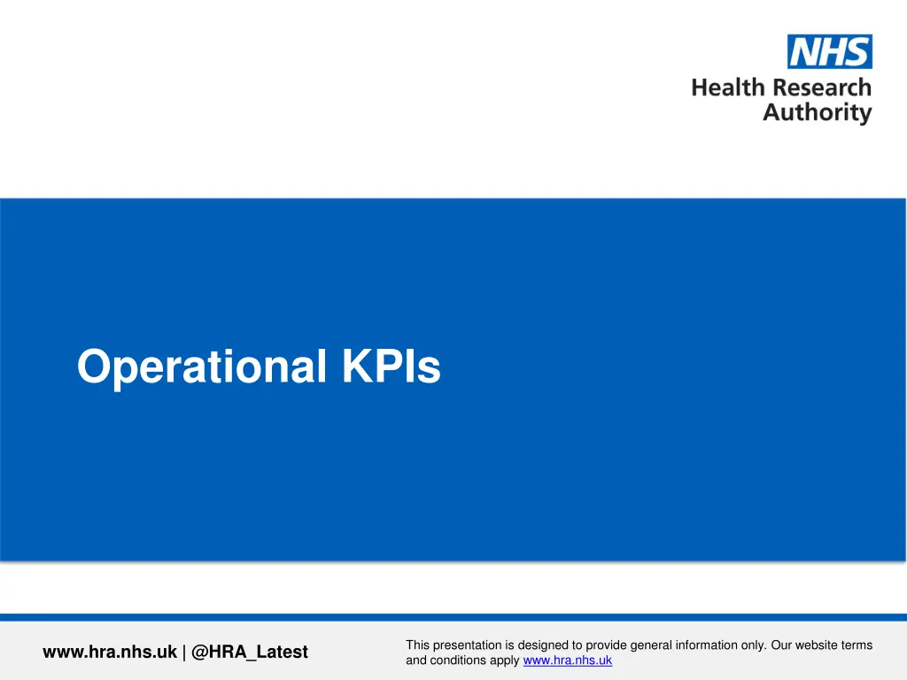 operational kpis
