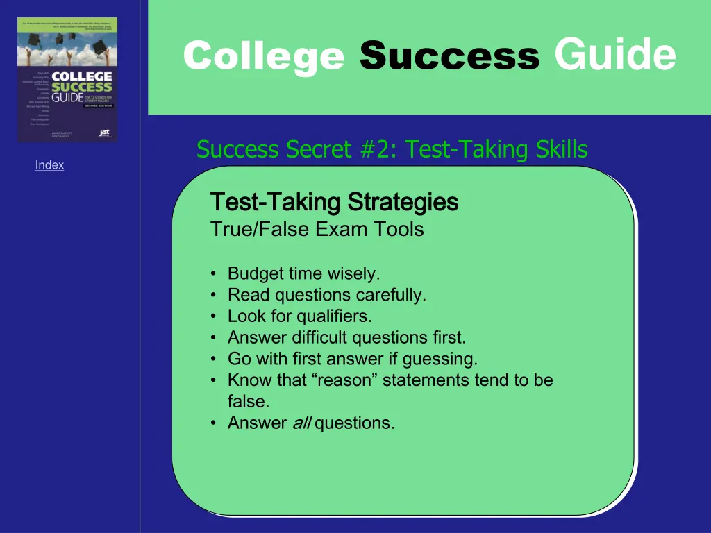 college success guide 10