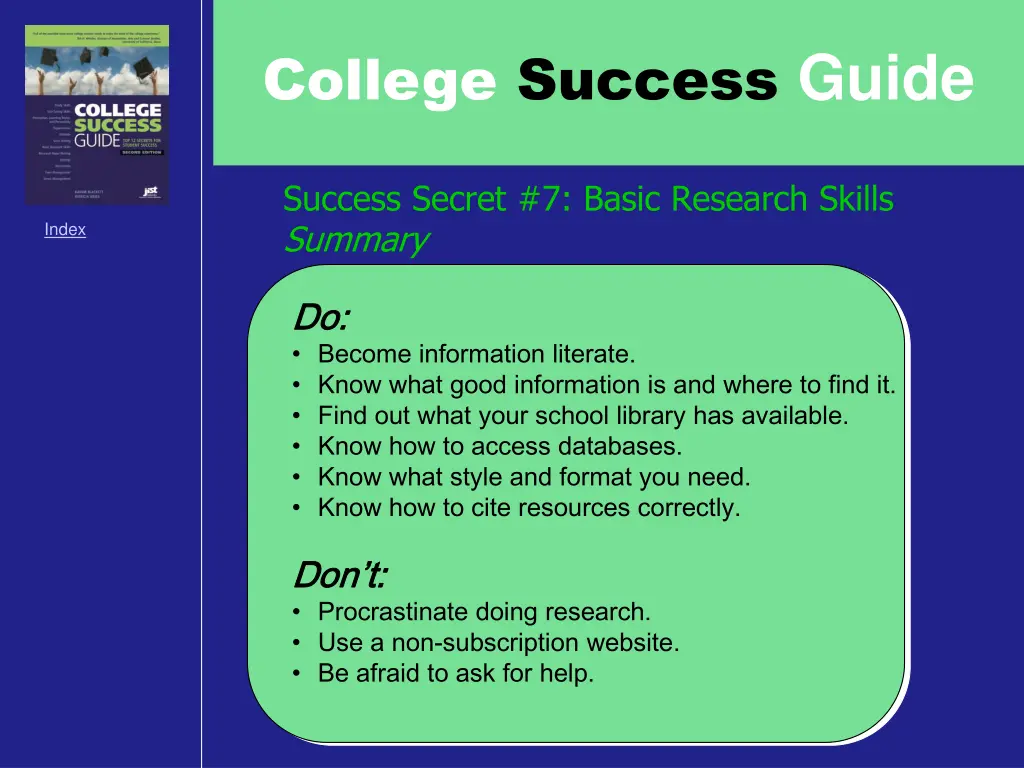 college success guide 48