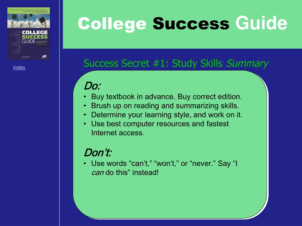 college success guide 7