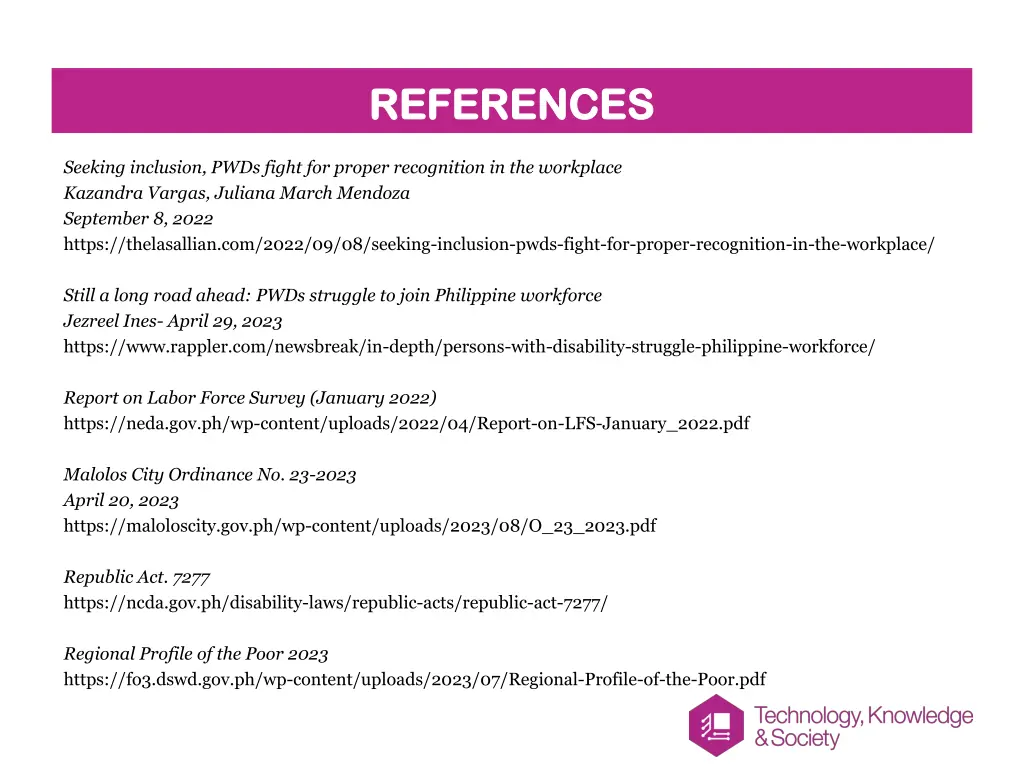 references references