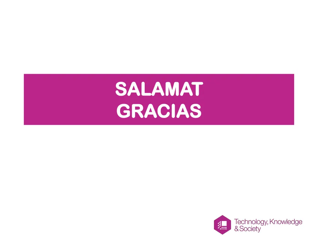 salamat salamat gracias gracias