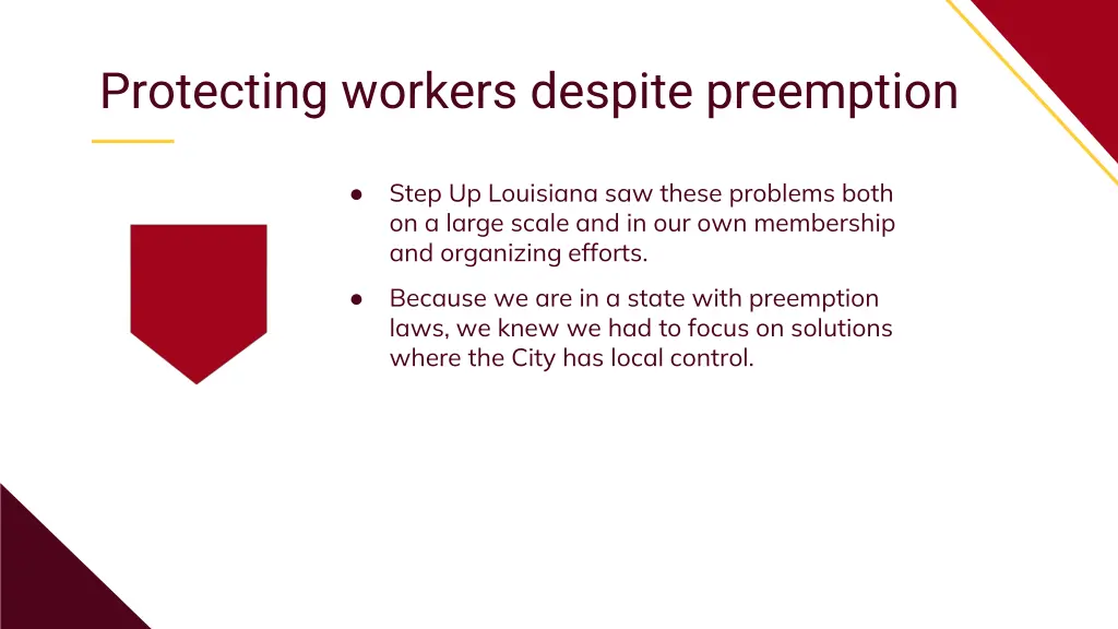 protecting workers despite preemption