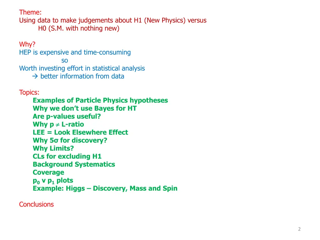 theme using data to make judgements about