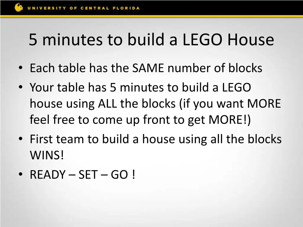 5 minutes to build a lego house