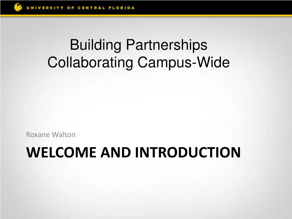 building partnerships collaborating campus wide