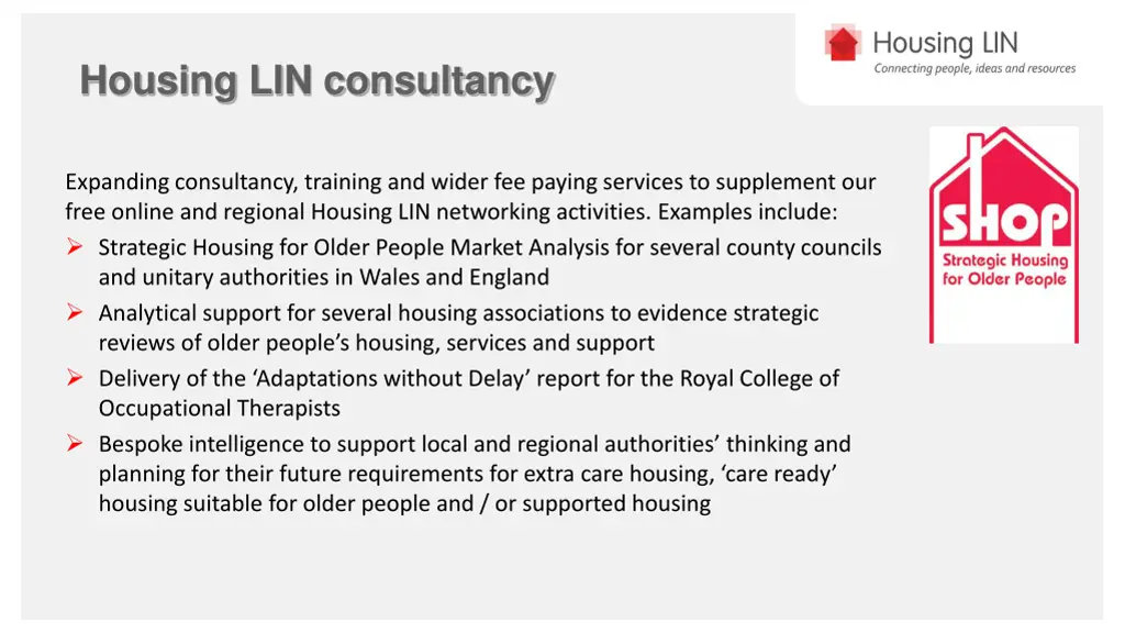 housing lin consultancy
