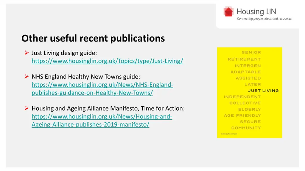 other useful recent publications