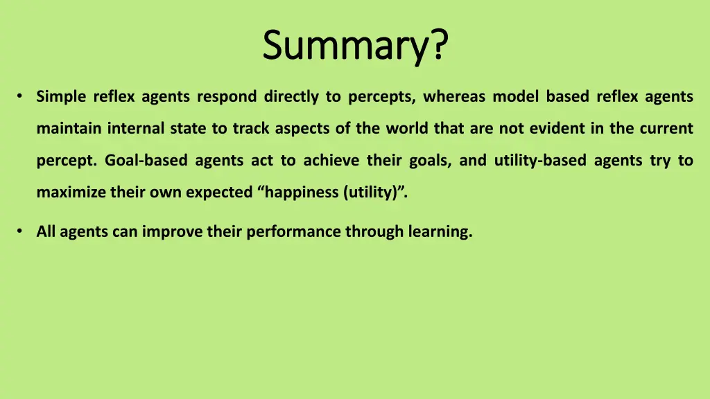 summary summary 2