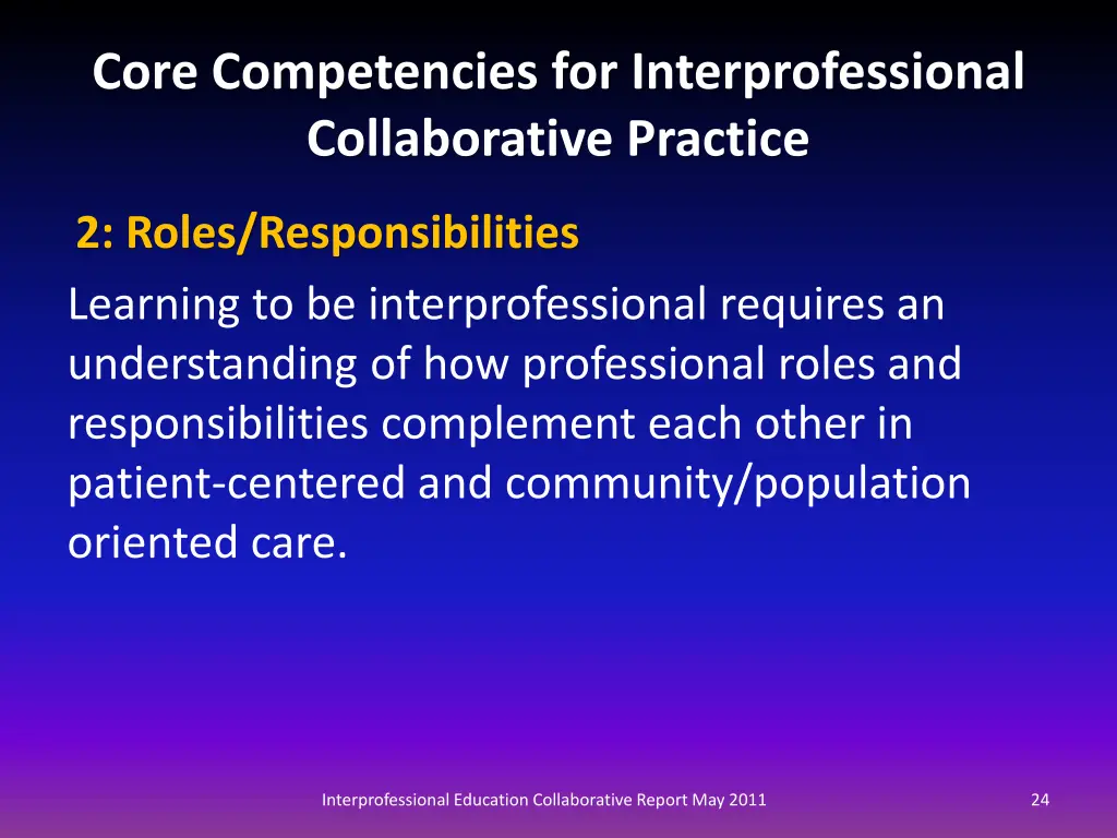core competencies for interprofessional 3