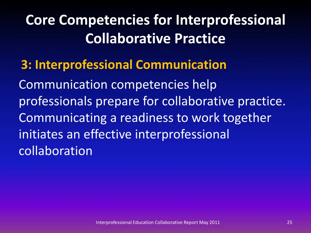 core competencies for interprofessional 4