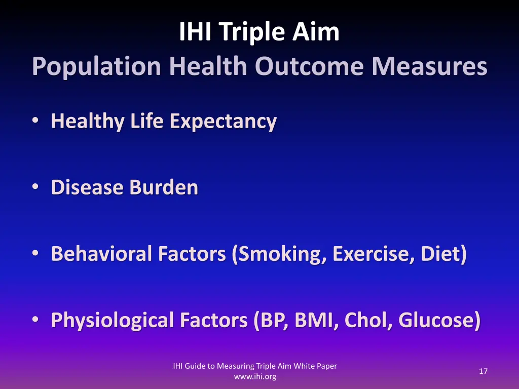 ihi triple aim 4