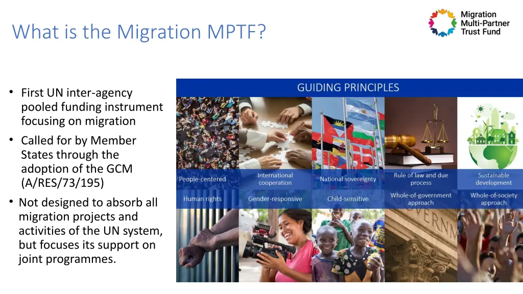 what is the migration mptf