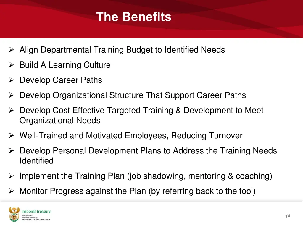 the benefits