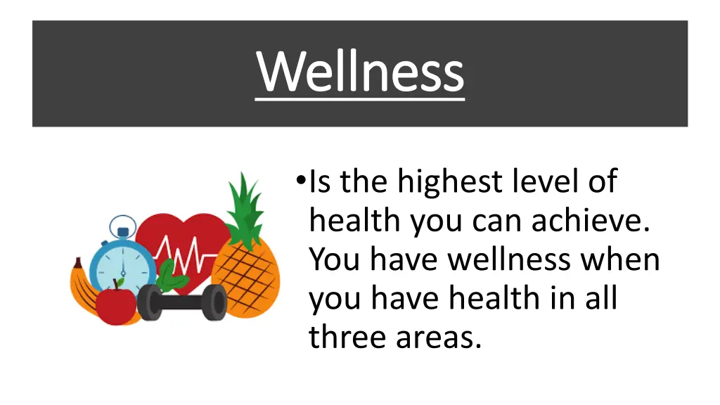 wellness wellness
