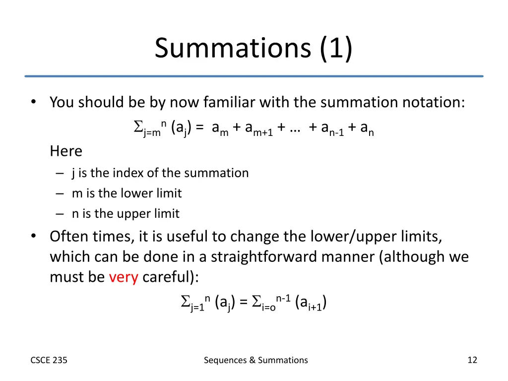 summations 1