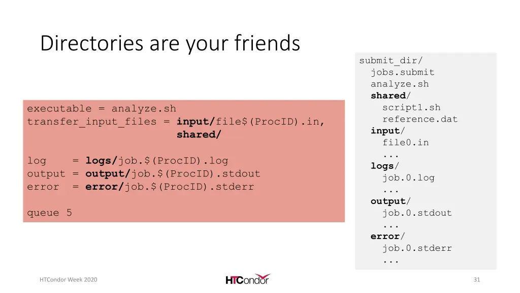 directories are your friends
