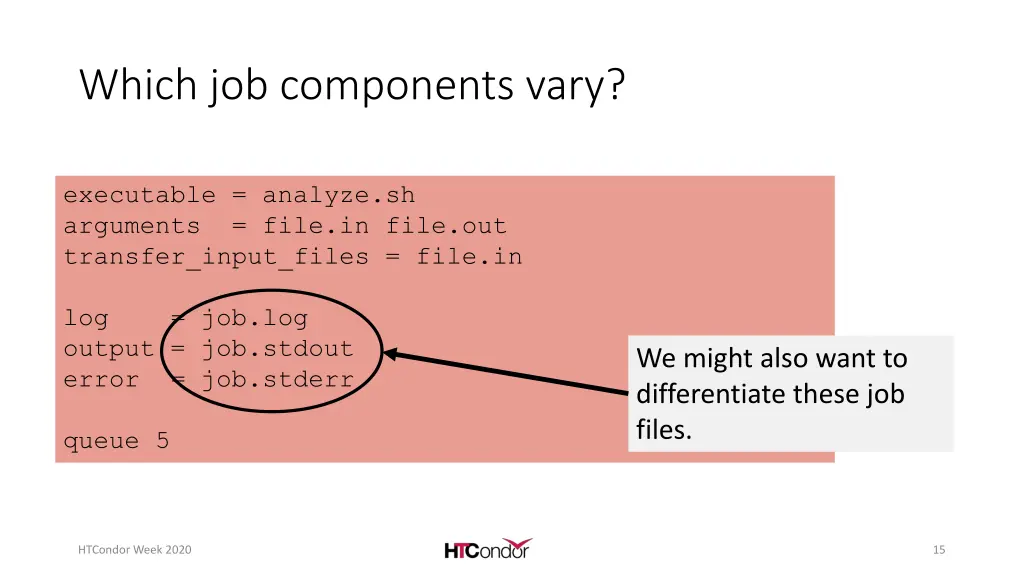 which job components vary 1
