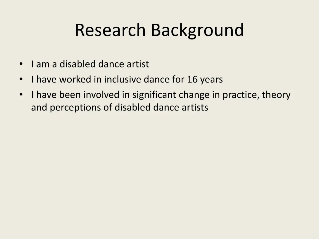 research background 2