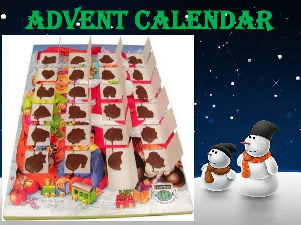 advent calendar advent calendar