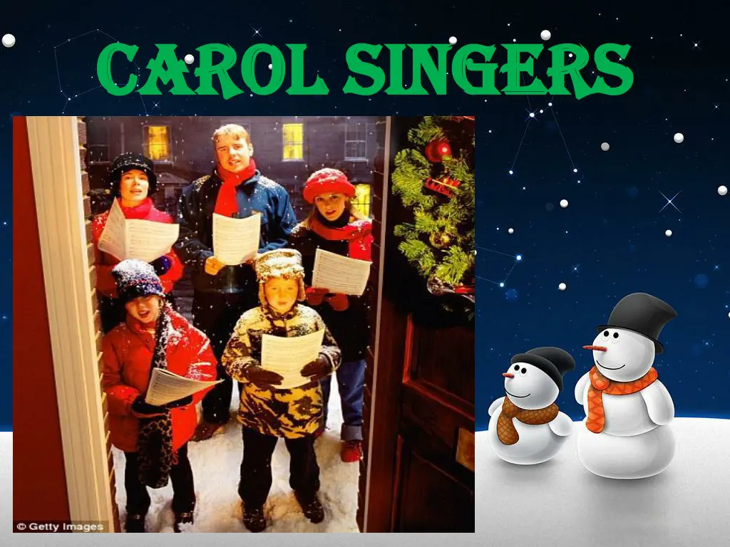 carol singers carol singers