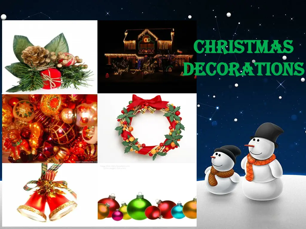christmas christmas decorations decorations