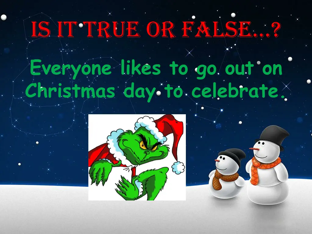 is it true or false 2