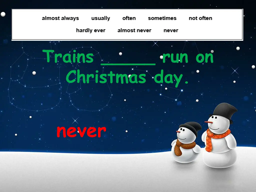 trains run on christmas day