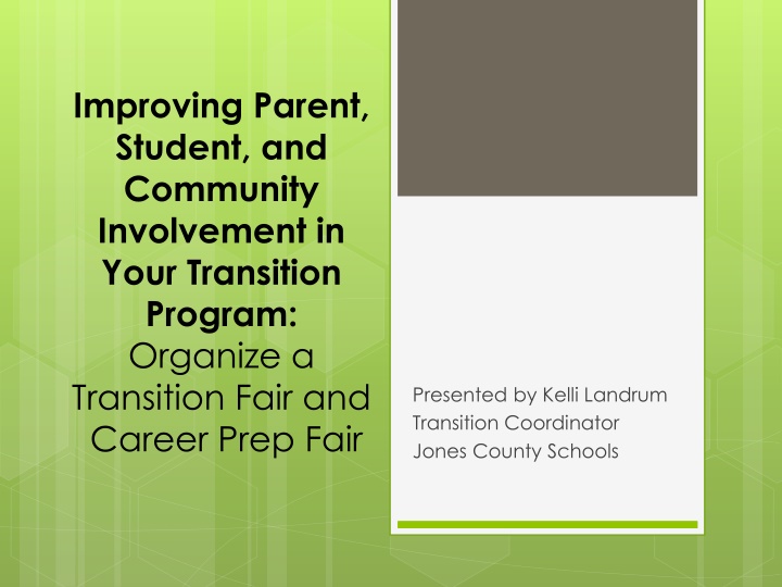 improving parent student and community