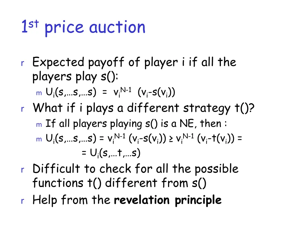 1 st price auction 3