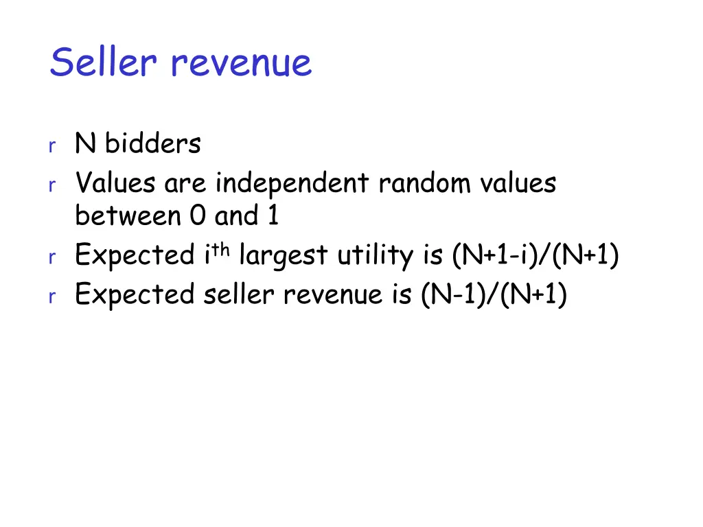seller revenue